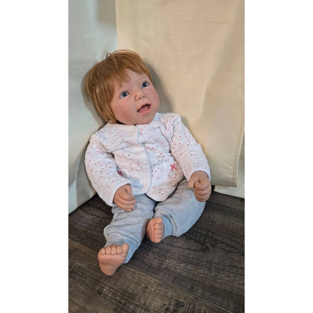 Lee Middleton original baby doll artist Reva Schick red hair lifelike